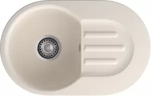 Кухонная мойка GranFest SMART SM-685L (белый) фото