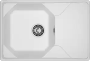 Кухонная мойка GranFest UNIQUE U-740L (иней) фото