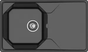Кухонная мойка GranFest UNIQUE U-840L (черный) фото