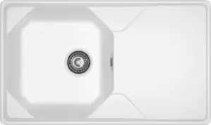 Кухонная мойка GranFest UNIQUE U-840L (иней) фото