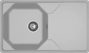 Кухонная мойка GranFest UNIQUE U-840L (серый) фото