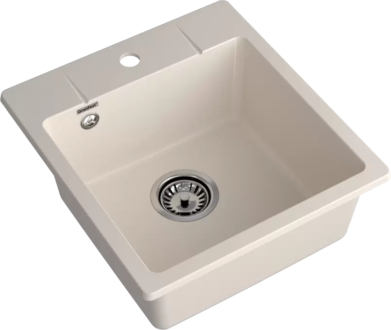 Кухонная мойка GranFest URBAN UR-245 (белый) фото 2