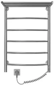Полотенцесушитель Granula Классик 50x80 D32 с полкой (левый, терморегулятор с таймер) фото