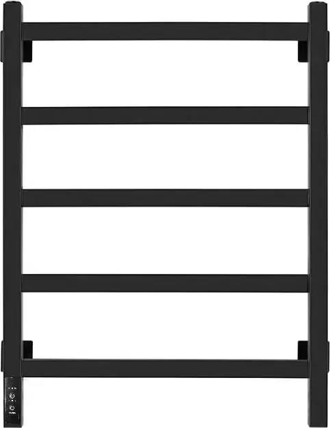 Granula Квадро 50x60 (терморегулятор с таймером слева, черный матовый)