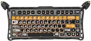 Клавиатура Gravastar Mercury K1 Pro CyberFlare (GravaStar x Kailh Speedy Mint) фото