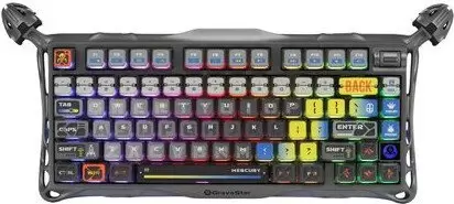 Gravastar Mercury K1 Pro Interstellar Silver (GravaStar x Kailh Speedy Mint)