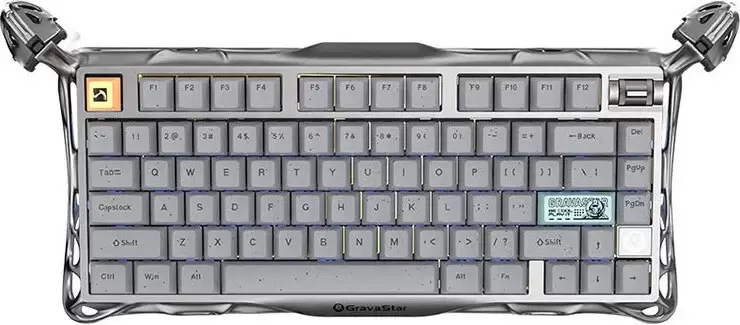 Gravastar Mercury K1 Pro Silver Gray (GravaStar x Kailh Speedy Mint)