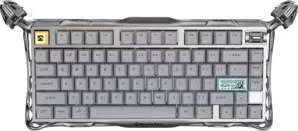 Клавиатура Gravastar Mercury K1 Pro Silver Gray (GravaStar x Kailh Speedy Mint) фото