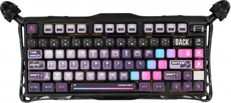 Gravastar Mercury K1 Pro Special Edition Cyberpunk (GravaStar x Kailh Speedy Mint)