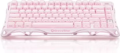Клавиатура Gravastar Mercury K1 Special Edition Sakura Pink (GravaStar x Kailh Cherry Pink) фото 3