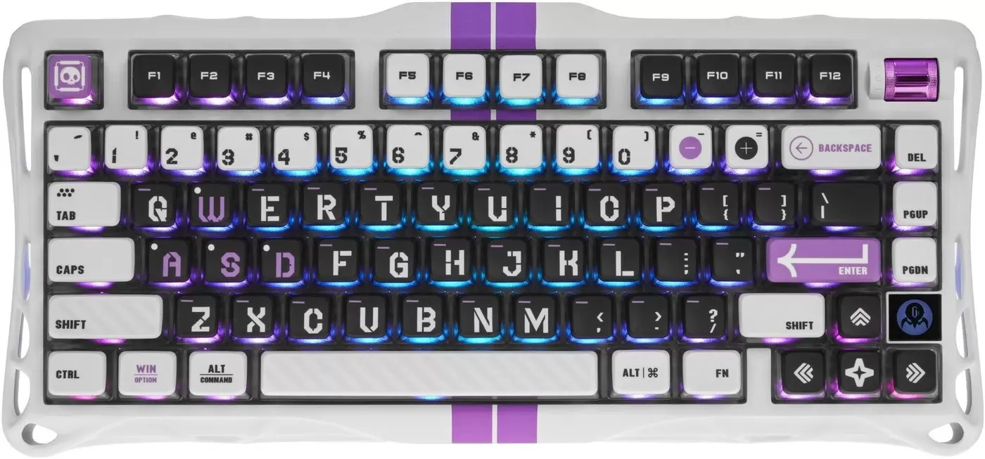 Gravastar Mercury V75 HE Mecha Gray (GravaStar x Gateron Magnetic Jade Pro)