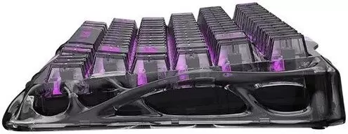 Клавиатура Gravastar Mercury V75 Lite Transparent Black (GravaStar Magnetic Blackcore) фото