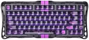 Клавиатура Gravastar Mercury V75 Lite Transparent Black (GravaStar Magnetic Blackcore) фото