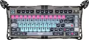 Клавиатура Gravastar Mercury V75 Pro Cyberpunk (GravaStar x Gateron Magnetic Jade Pro) фото