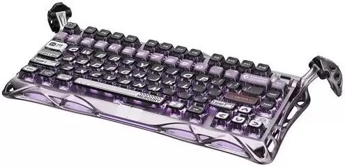 Клавиатура Gravastar Mercury V75 Pro Iron Purple (GravaStar x Gateron Magnetic Jade Pro) фото