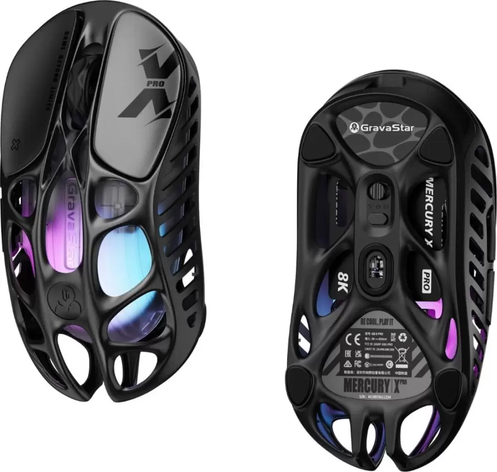 Игровая мышь Gravastar Mercury X Galaxy Black фото