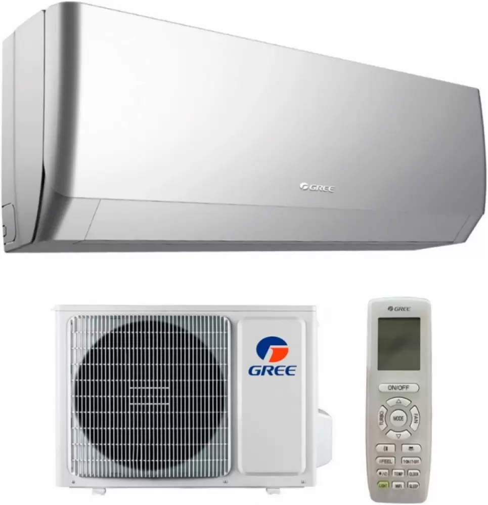 Gree Pular Inverter Arctic GWH12AGC-K6DNA4F (серебристый)