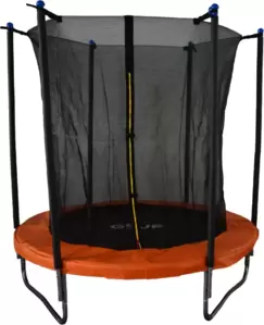 Батут GoUP Elite 6FT (с сеткой, оранжевый)