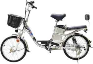 Электровелосипед GreenCamel Транк-20 V22 (серебристый) фото