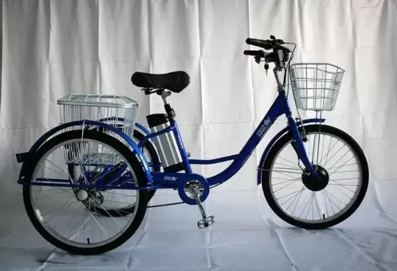 Электровелосипед GreenCamel Трайк-24 V2 фото