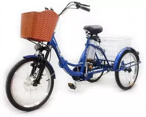 Электровелосипед GreenCamel Trike-20 R20 (500W 48V 15Ah, синий) фото