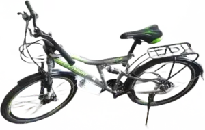 Велосипед Greenway 26S006-H черный/зеленый icon