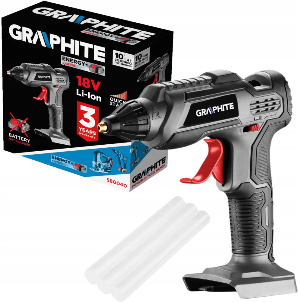 Клеевой пистолет Graphite 58G040 фото