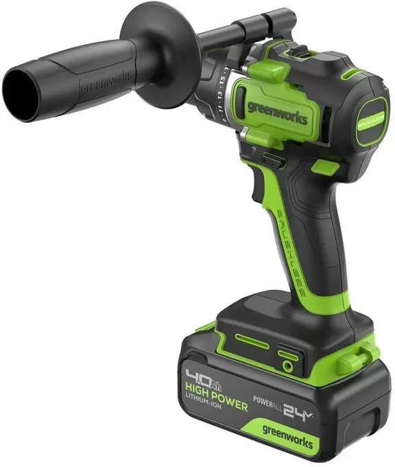 Дрель-шуруповерт Greenworks GD24DD90 (3707507CUB) фото 3