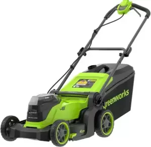 Газонокосилка аккумуляторная Greenworks GD24X2LM411 2520907 (без АКБ) фото
