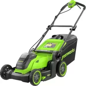 Газонокосилка аккумуляторная Greenworks GD40LM411K5 2521007UG (с 1-им АКБ)