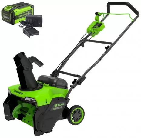 Greenworks GD40STX2K8 40V с АКБ 8 А/ч и ЗУ