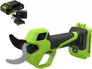 Секатор Greenworks PR24320 PR24320UA (с 1-м АКБ) фото