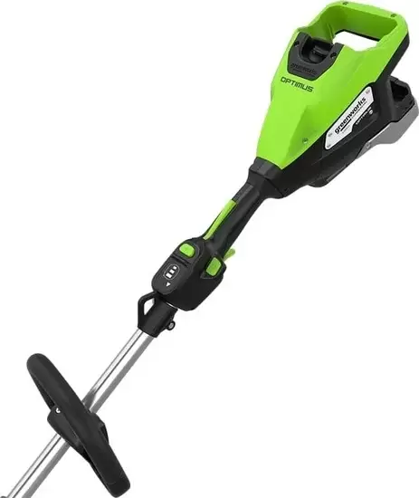 Триммер аккумуляторный Greenworks ST161S с 1хАКБ 8 Ач и ЗУ (2112307UH) фото