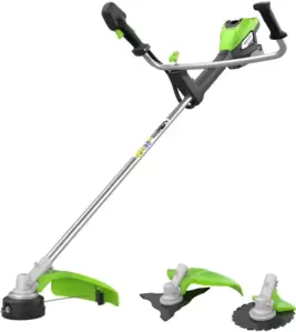 Триммер аккумуляторный Greenworks TB201H 2112407UH (с 1-им АКБ) фото