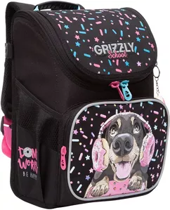Школьный рюкзак Grizzly RAl-294-6 черный фото