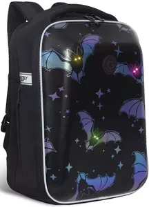 Школьный рюкзак Grizzly Rap-290-1 (черный) фото