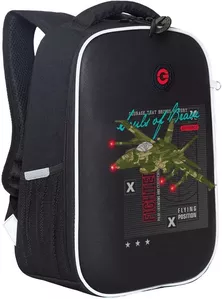 Школьный рюкзак Grizzly RAw-397-6 (черный) фото
