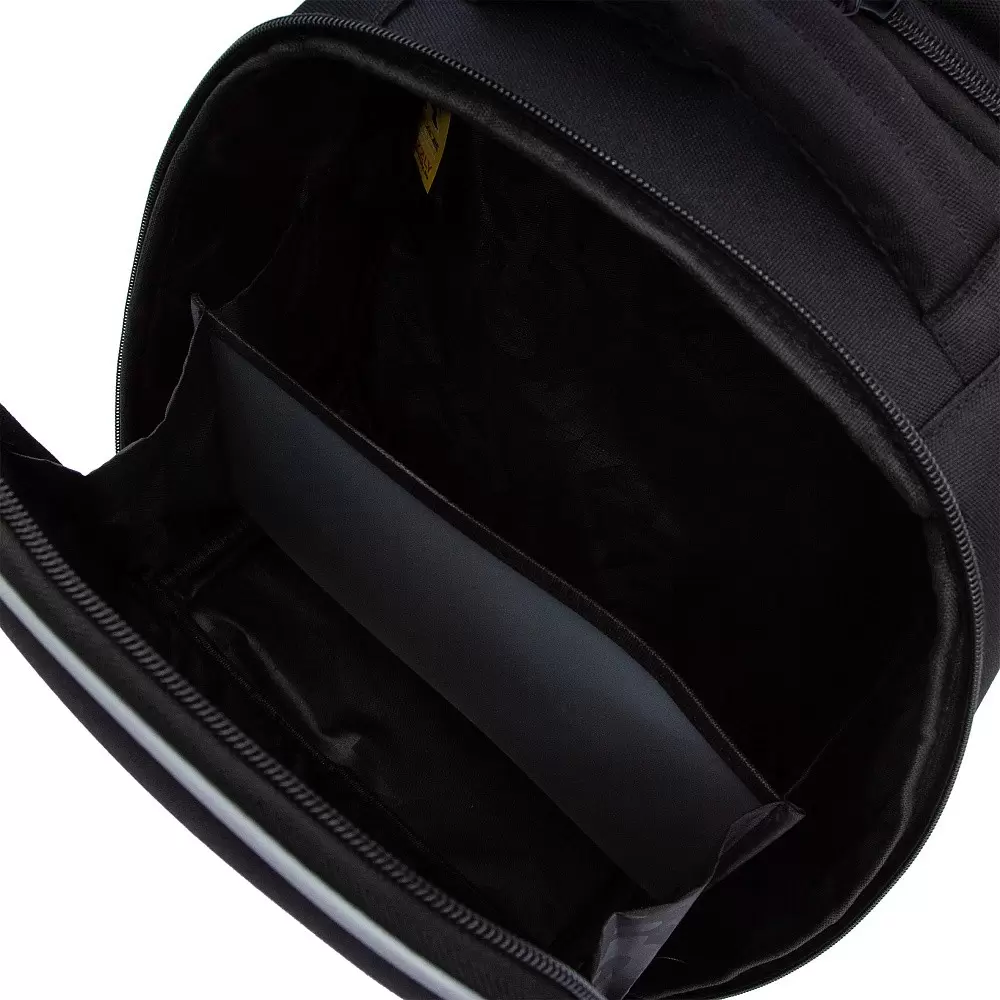 Школьный рюкзак Grizzly RAw-595-1 (черный/оранжевый) фото 6