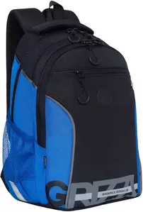 Школьный рюкзак Grizzly RB-259-1m (черный/синий/серый) фото