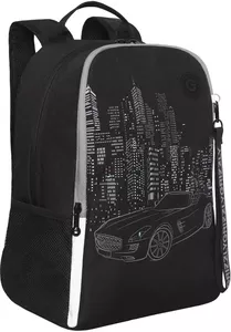 Школьный рюкзак Grizzly RB-351-5 (черный/серый) icon