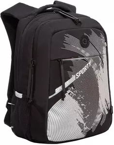 Школьный рюкзак Grizzly RB-356-1 (черный) фото