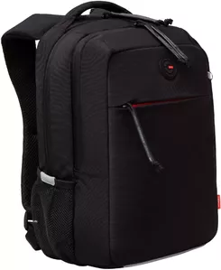 Школьный рюкзак Grizzly RB-356-5 (черный/красный) фото
