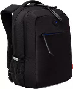 Школьный рюкзак Grizzly RB-356-5 (черный/синий) фото