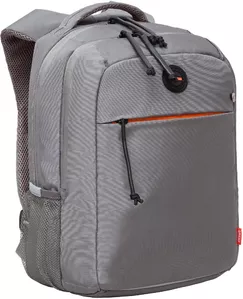 Школьный рюкзак Grizzly RB-356-5 (серый/оранжевый) фото