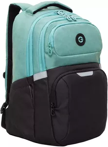 Школьный рюкзак Grizzly RD-342-1 (черный/мятный) icon