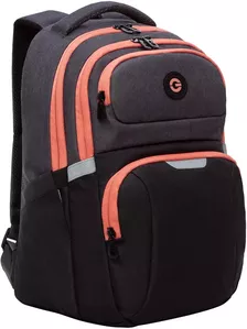 Школьный рюкзак Grizzly RD-342-1 (черный/серый) icon