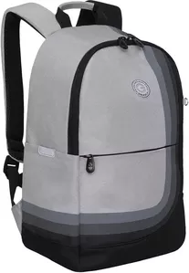 Школьный рюкзак Grizzly RD-345-1 (серый/черный) фото