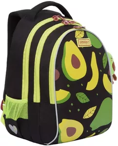 Школьный рюкзак Grizzly RG-168-11 (черный) фото