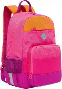Школьный рюкзак Grizzly RG-264-2/1 (розово-оранжевый) фото