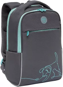 Школьный рюкзак Grizzly RG-267-4/1 (серый) фото